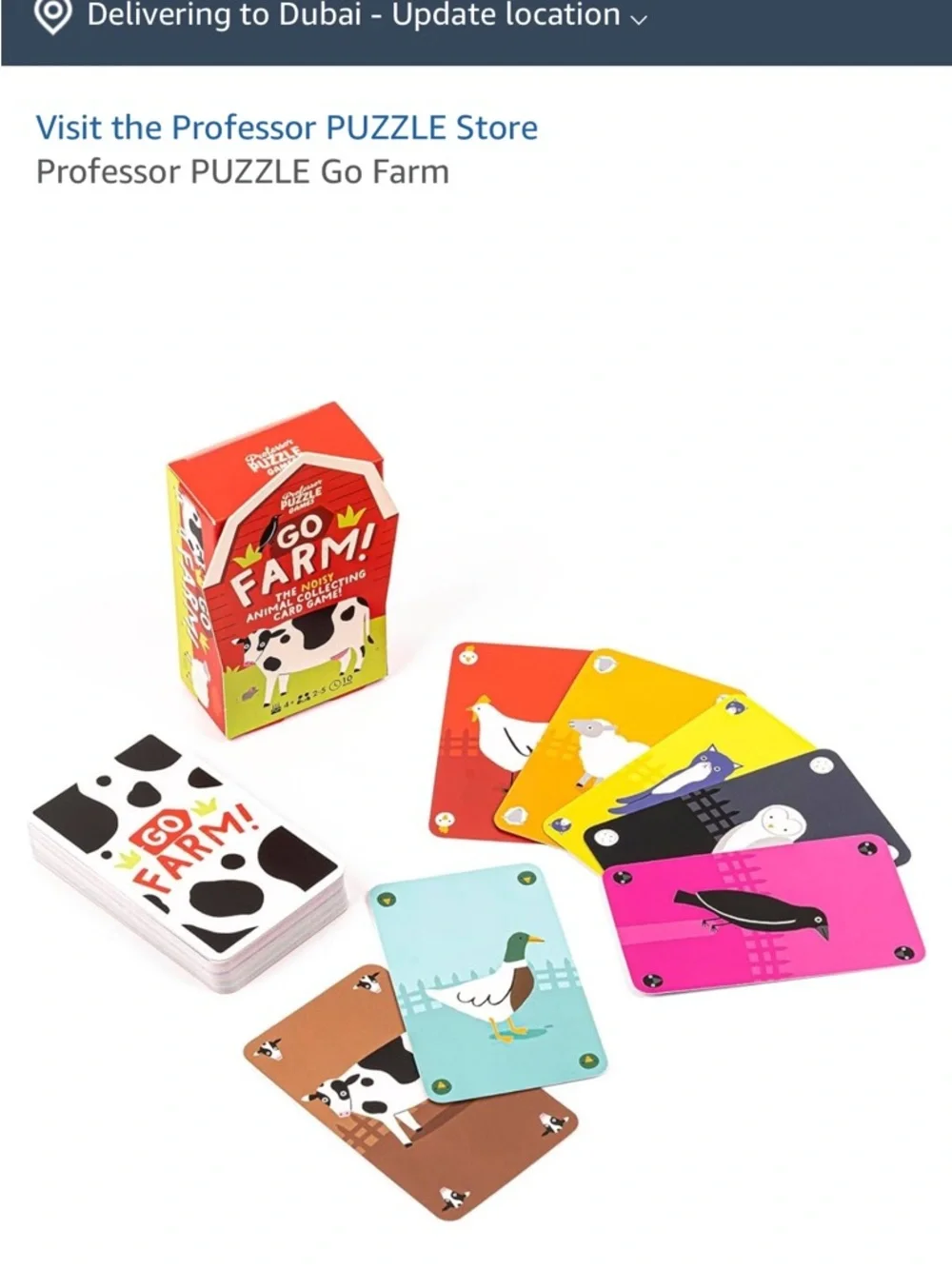 NEW Professor Puzzle Go Farm & Crazy Apes Card Game Bundle Family Travel Games